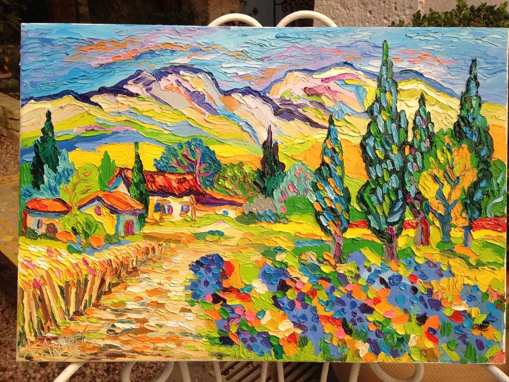 La Maison Du Peintre En Provence Mallemort Dış mekan fotoğraf