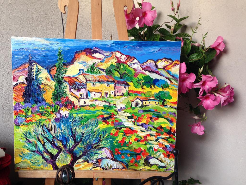 La Maison Du Peintre En Provence Mallemort Dış mekan fotoğraf